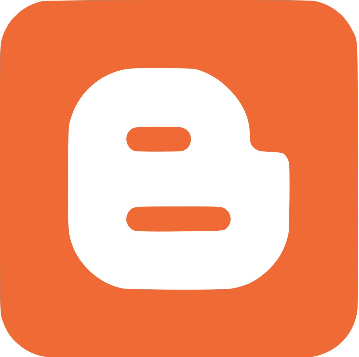 Blogspot logo
